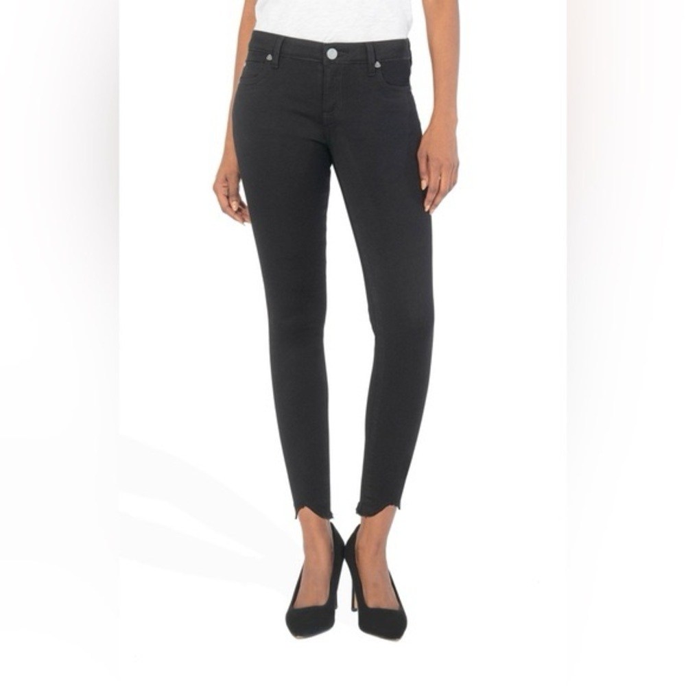 *KUT FROM THE KLOTH* Plus Black Carlo Ankle Skinny Jeans Size 14